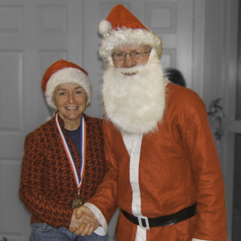 Nathalie Boivin et Père Noël